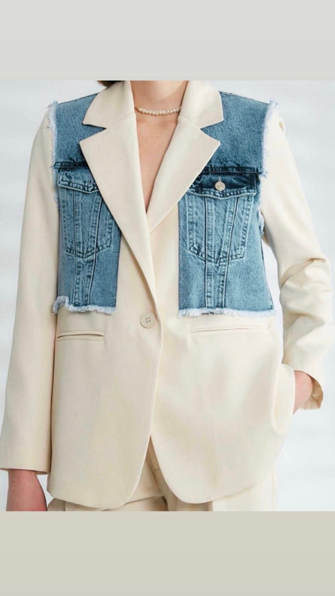 Denim Solange Blazer