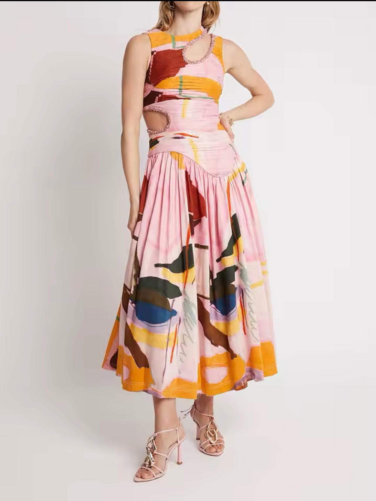 Sophia Abstract dress