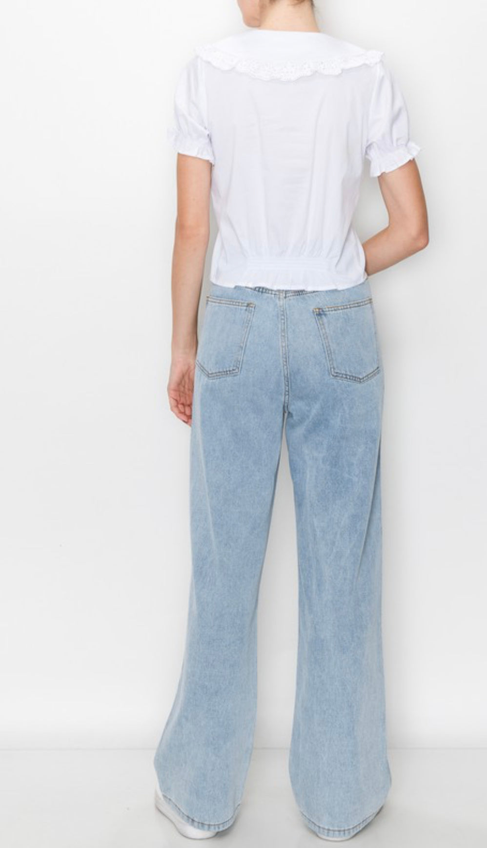 Rhinestone Light Jean