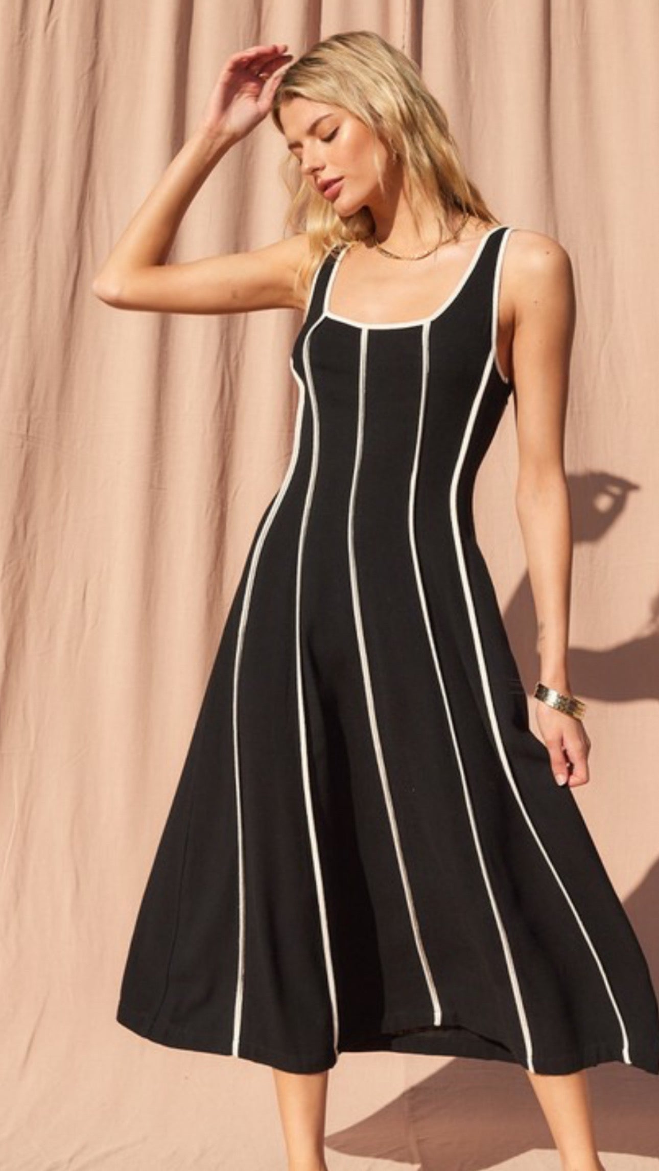 Marisa Linen Midi Dress