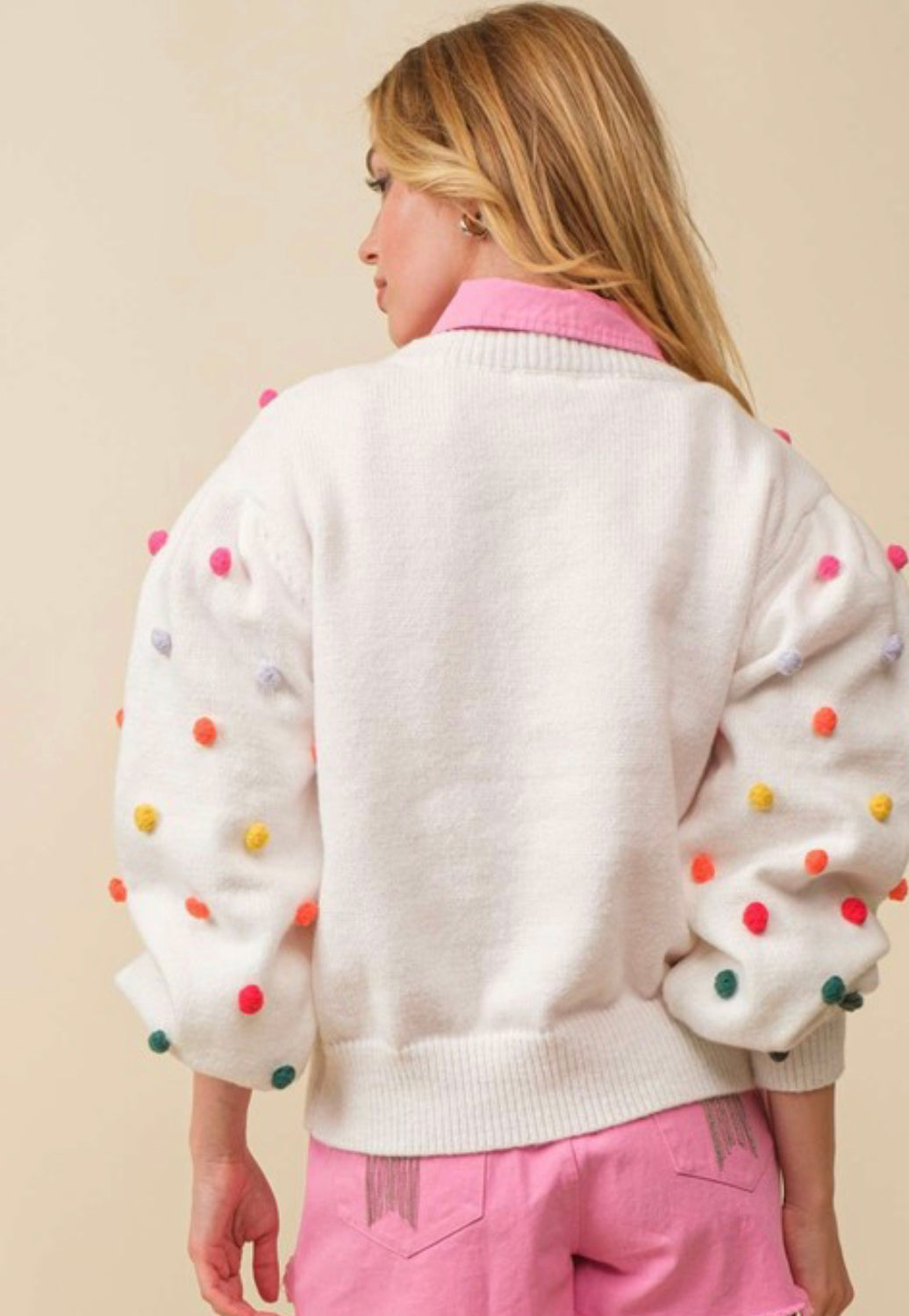 Pom Pom Sweater