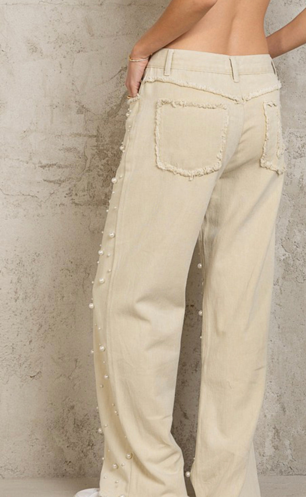 Pearl Beige Jean