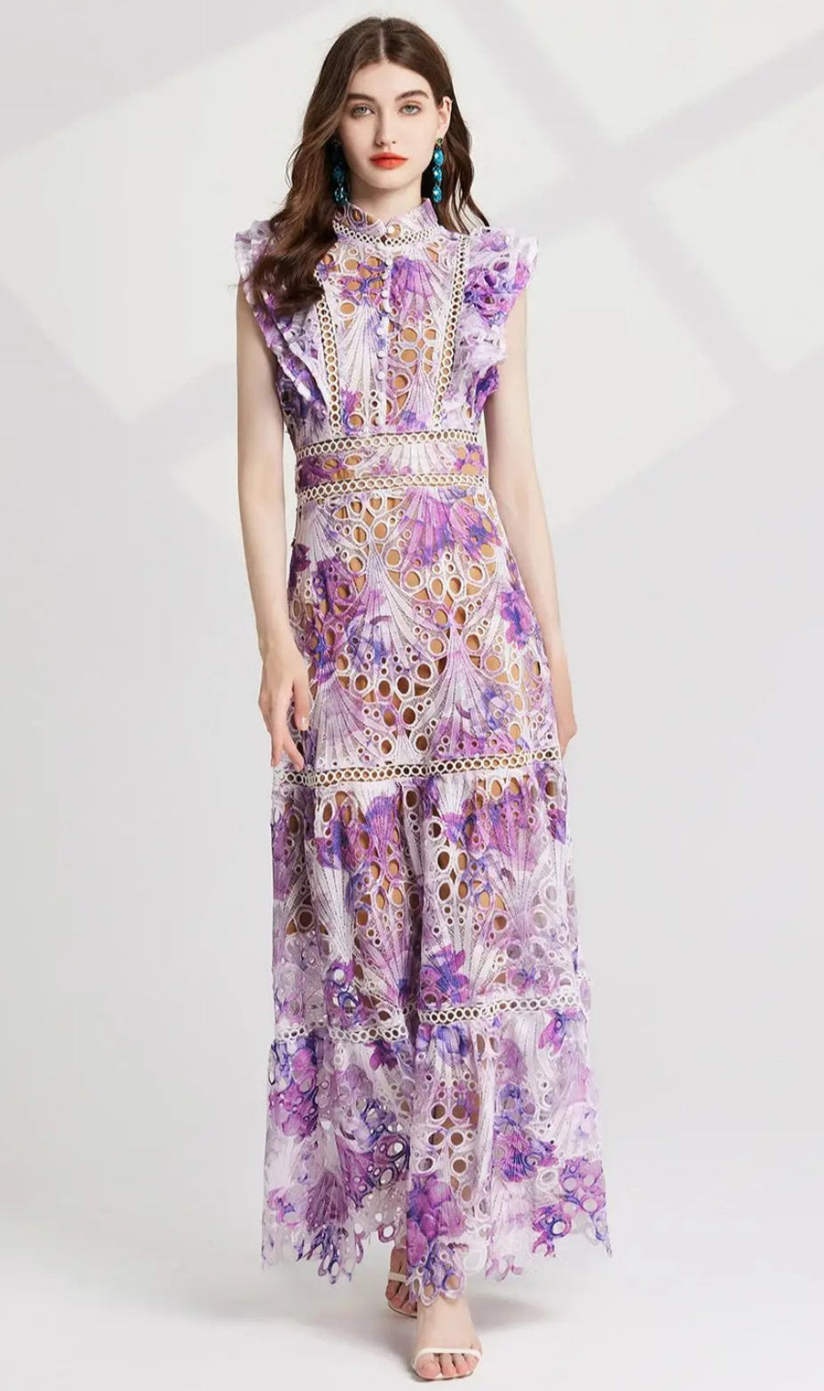 Carmen Embroidered Dress