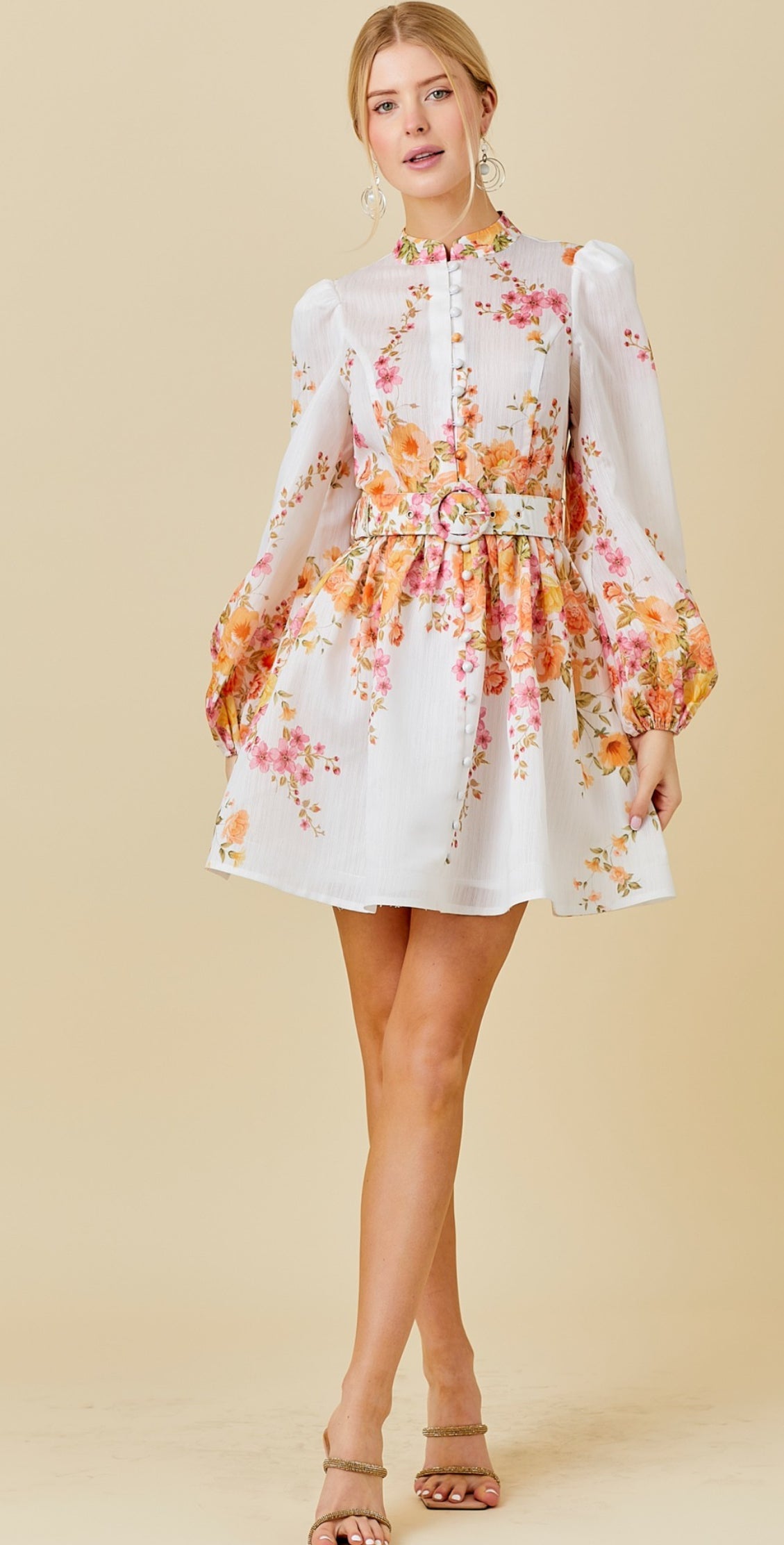 Peonies dress