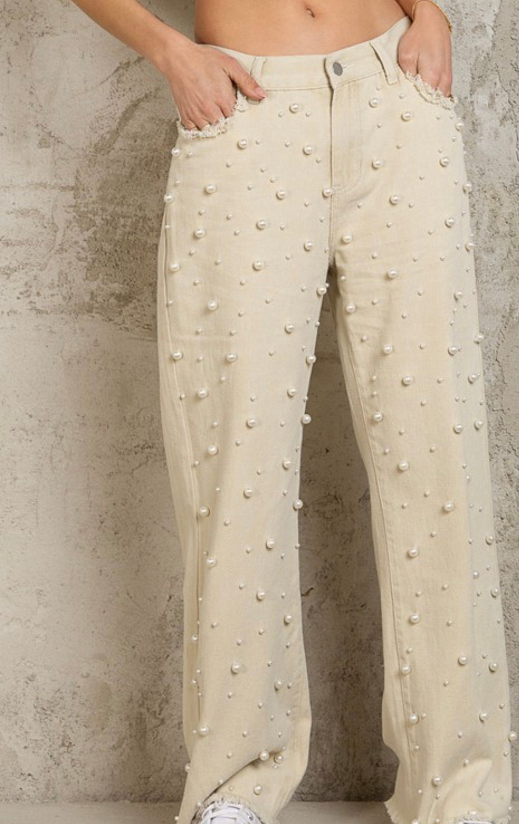 Pearl Beige Jean