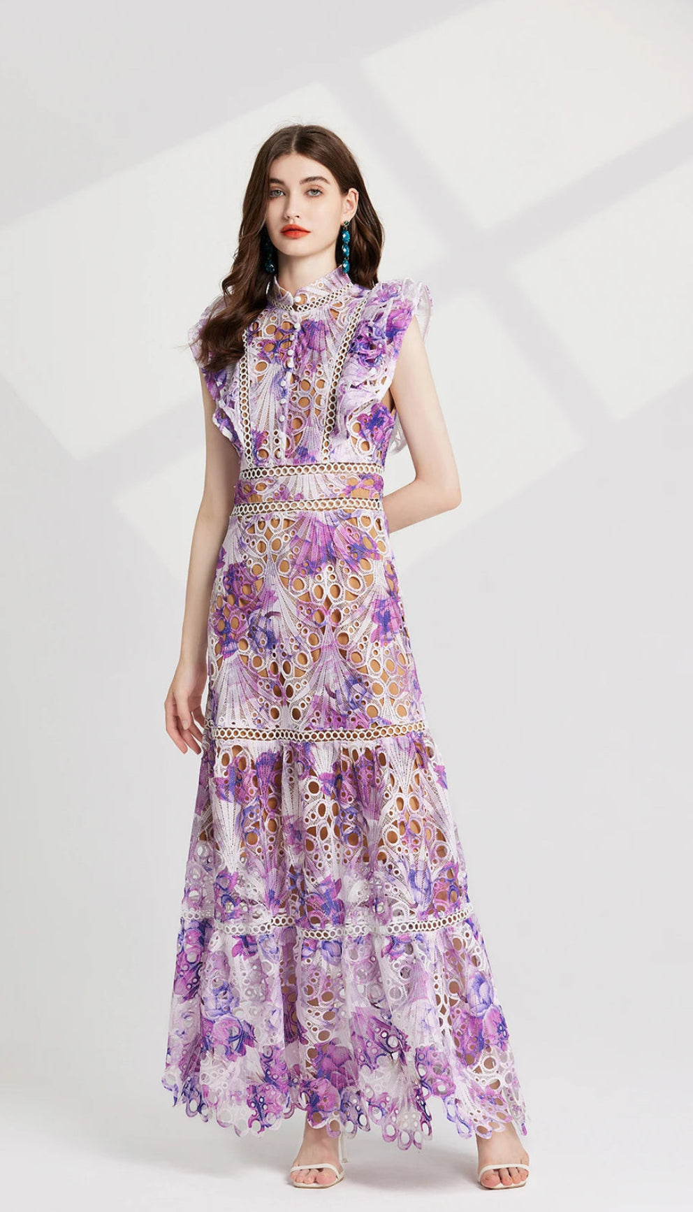 Carmen Embroidered Dress