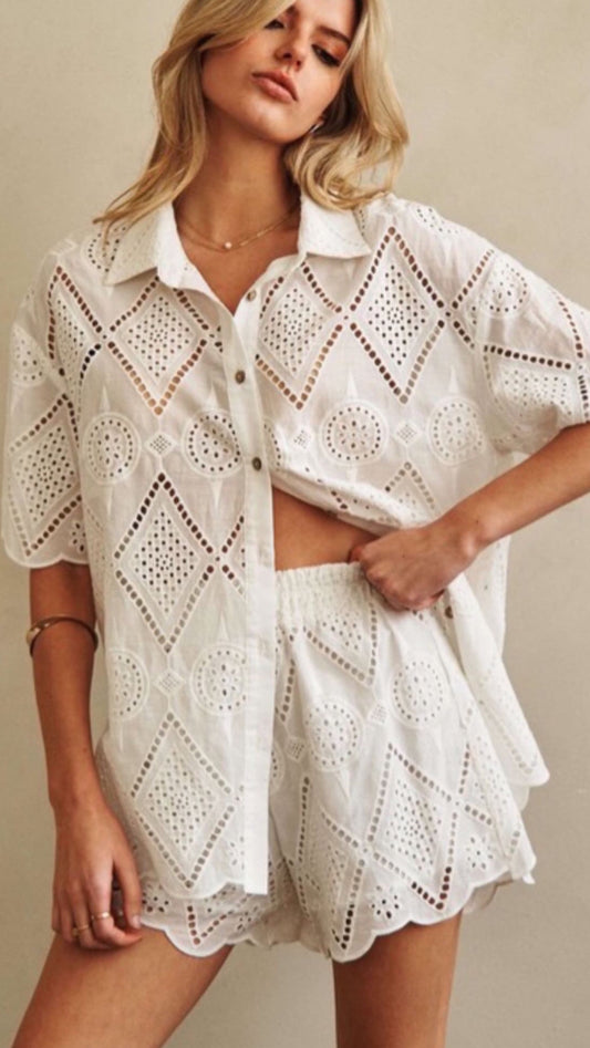 Carmen Eyelet Set