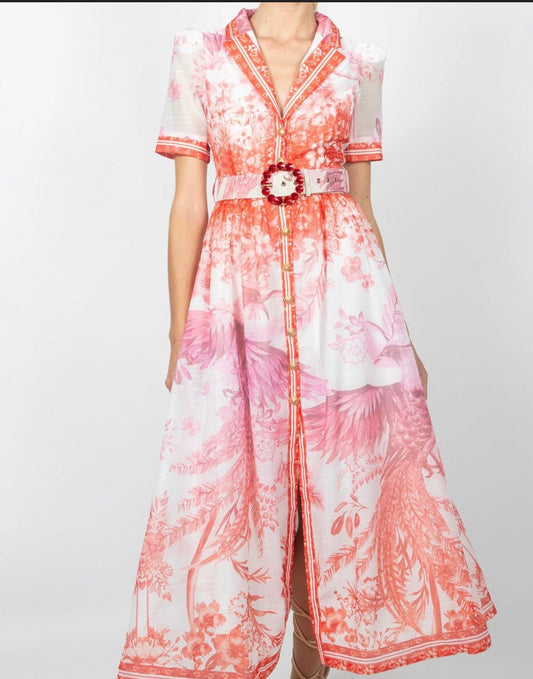 Barca Printed dress