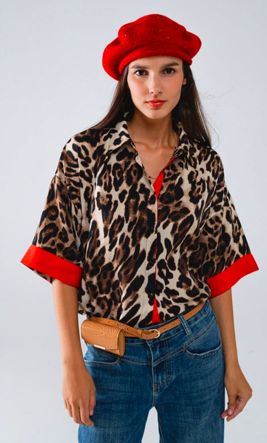 Not your typically leopard shirt