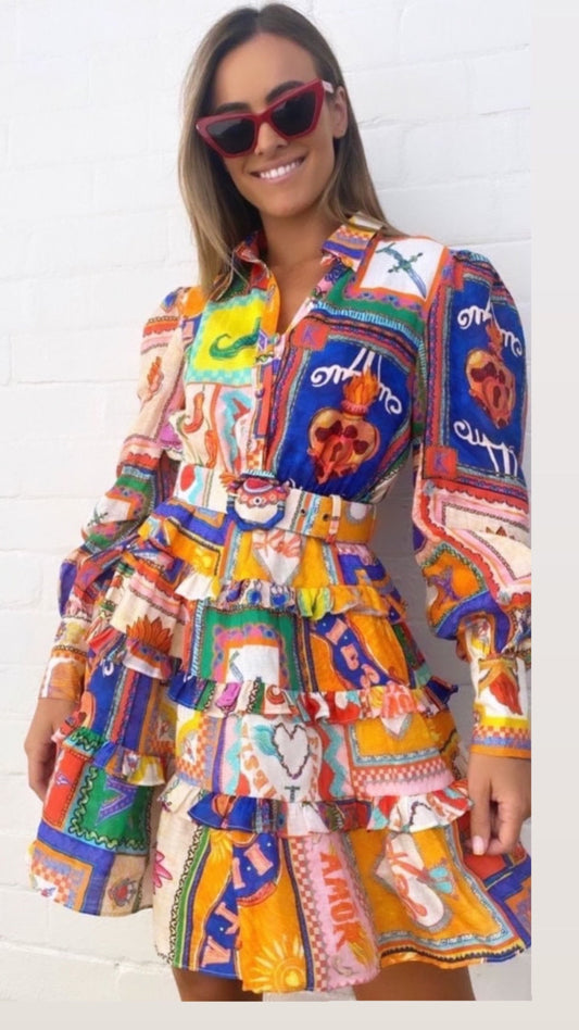 Marisa Printed Dress