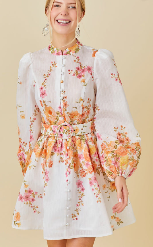 Peonies dress
